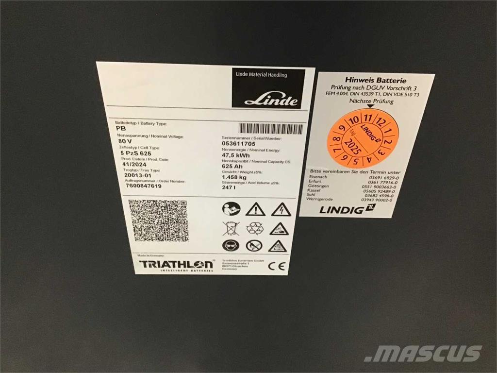 Linde E35L Električni viličari