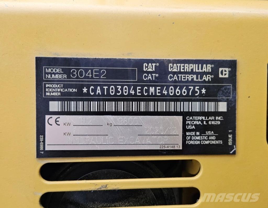 CAT 304 E 2 Mini bageri <7t