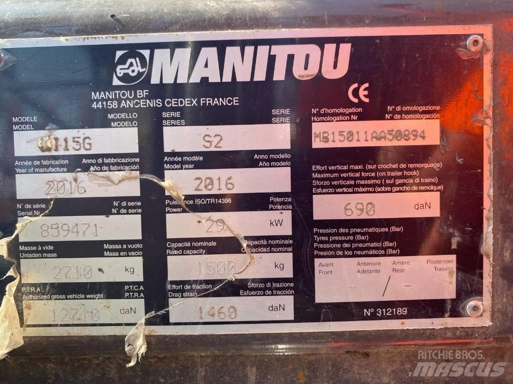 Manitou MI 15 G Plinski viličari