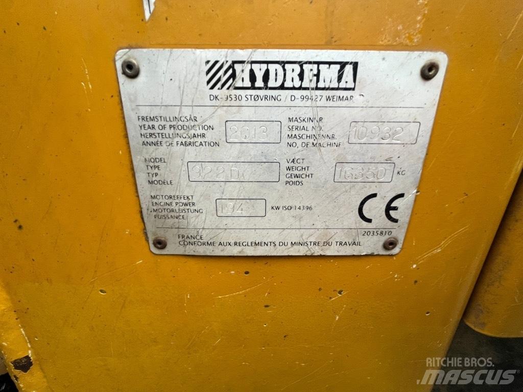 Hydrema 922 D Zglobni demperi