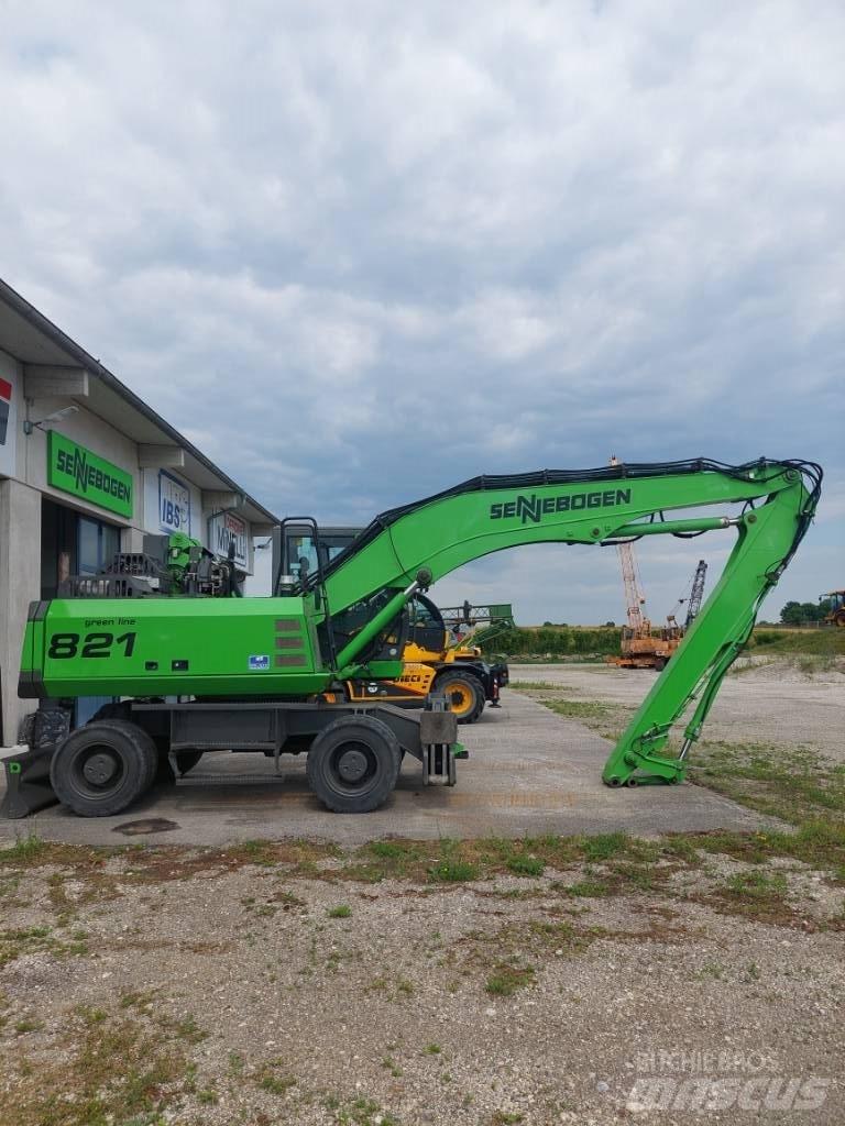 Sennebogen 821 M Bageri za manipuliranje materijalom / otpadom