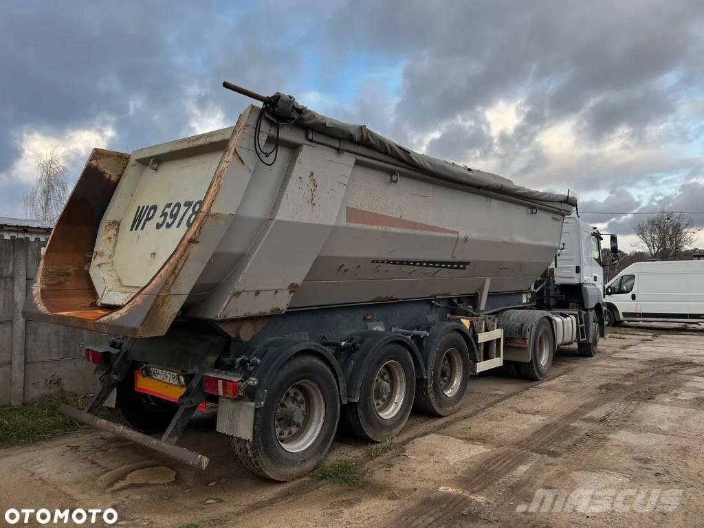 Meiller MHPS 12/27 Kiper poluprikolice