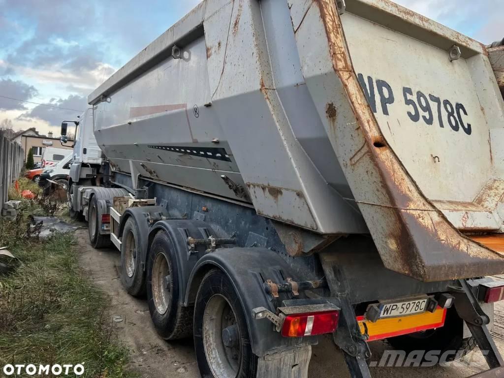 Meiller MHPS 12/27 Kiper poluprikolice