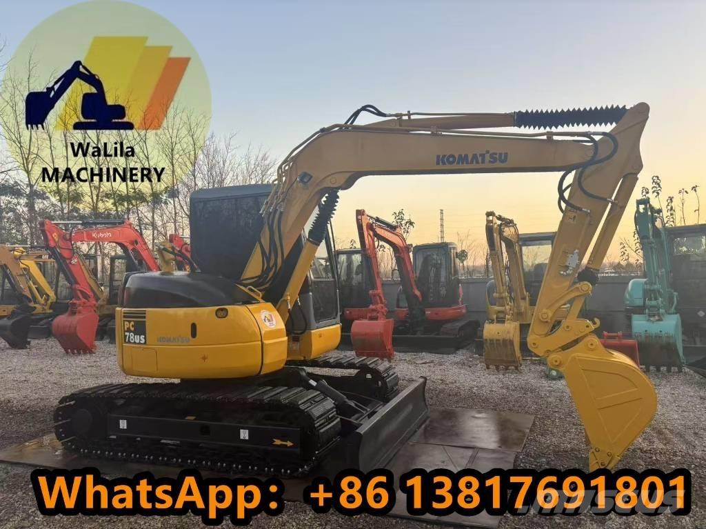 Komatsu PC 78 US Mini bageri <7t