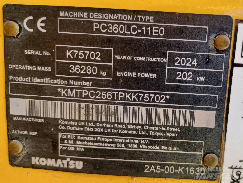 Komatsu PC360LC-11 Bageri gusjeničari