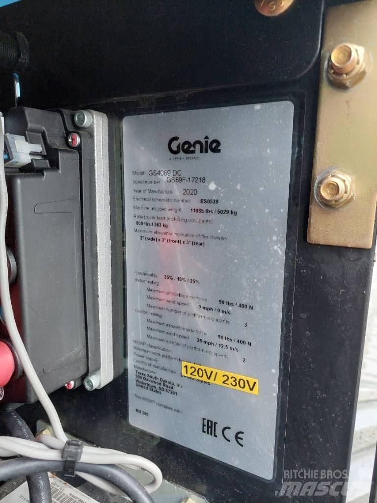 Genie GS 4069 DC Škaraste platforme