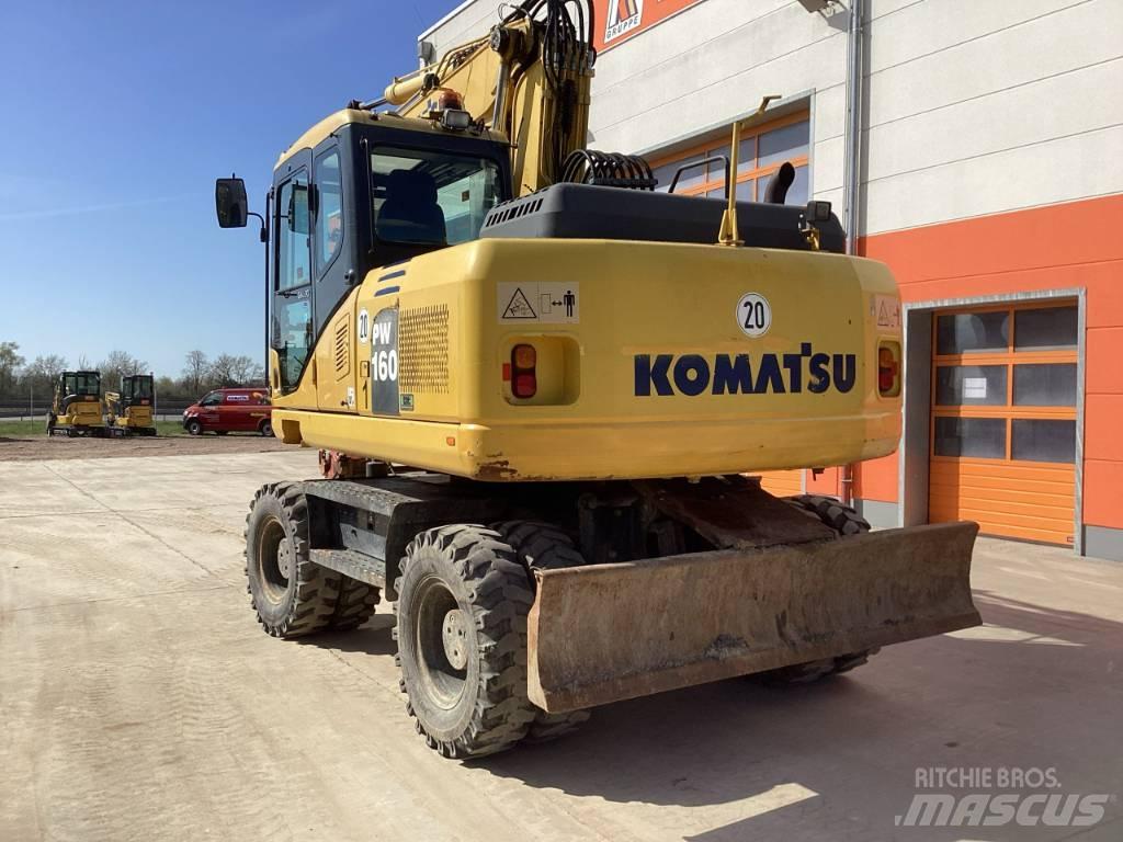 Komatsu PW 160-7E0 Bageri na kotačima