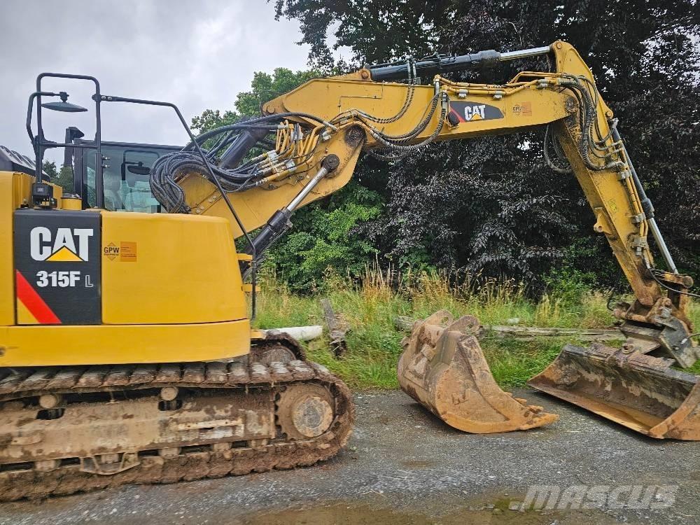 CAT 315 F LCR Bageri gusjeničari