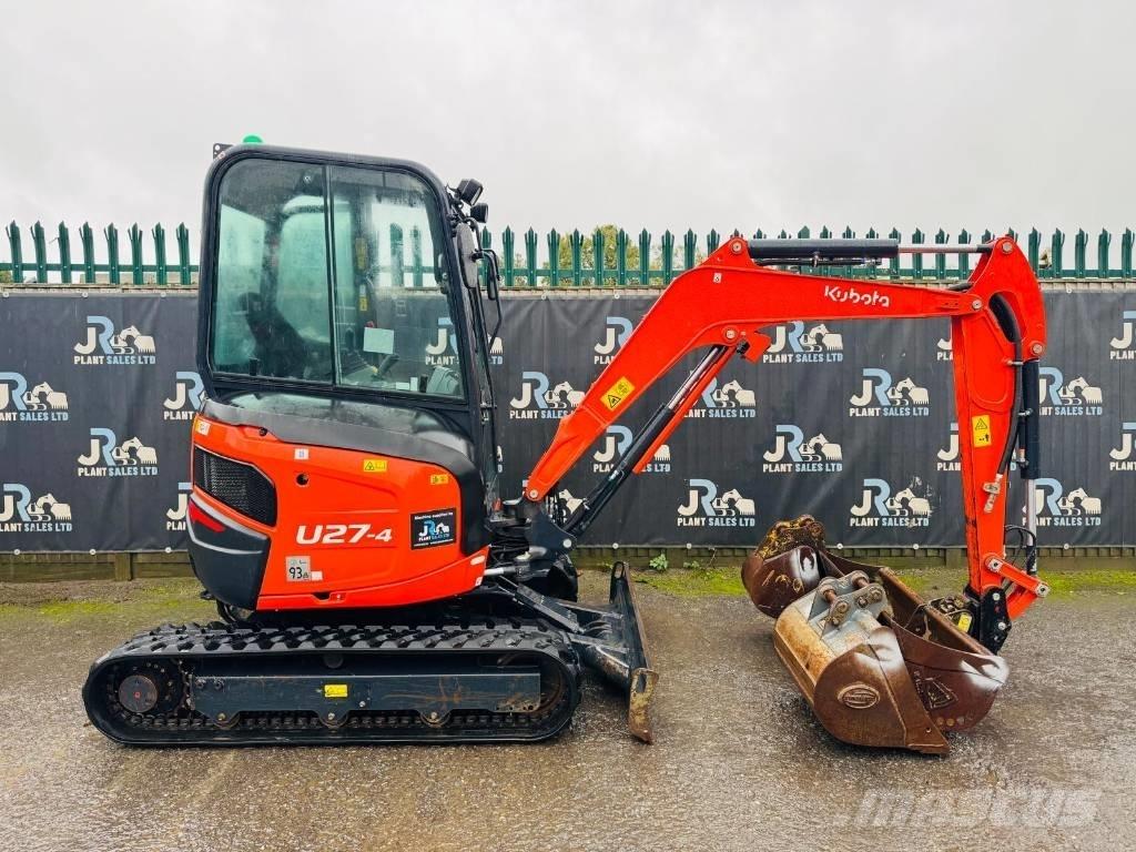 Kubota U 27-4 Mini bageri <7t