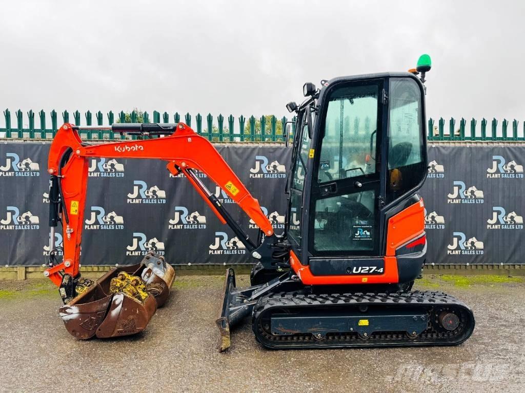 Kubota U 27-4 Mini bageri <7t
