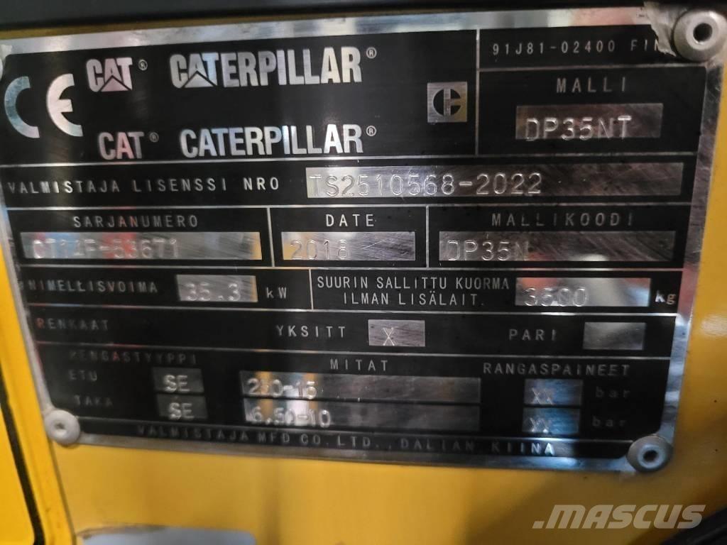 CAT DP 35 N Dizelski viličari