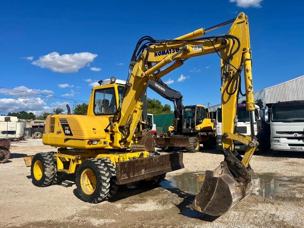 Komatsu PW 110 Bageri na kotačima