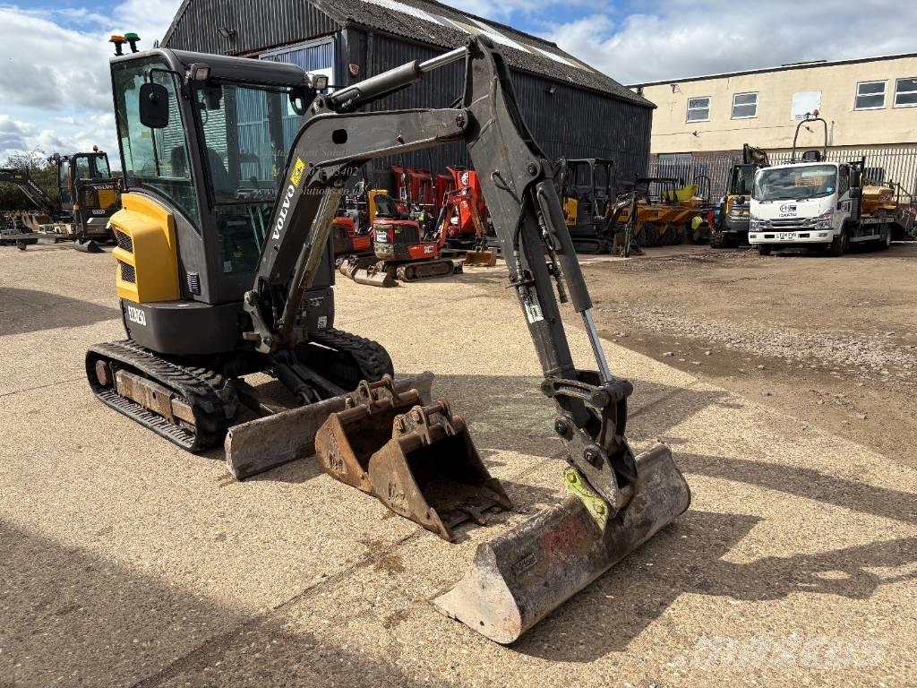 Volvo ECR 25 D Mini bageri <7t