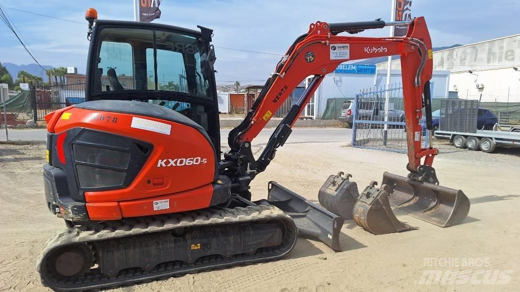 Kubota KX 060-5 Mini bageri <7t