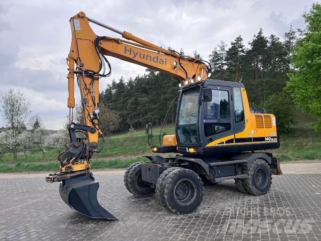 Hyundai Robex 140 W Bageri na kotačima