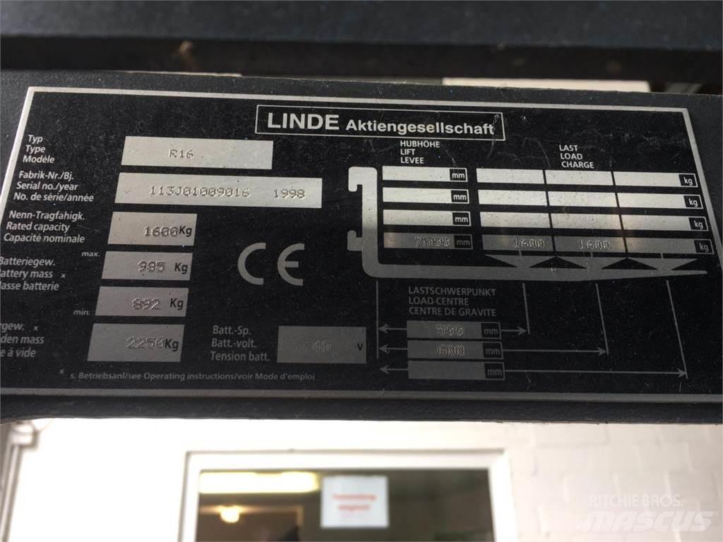 Linde R16 Viličari - ostalo