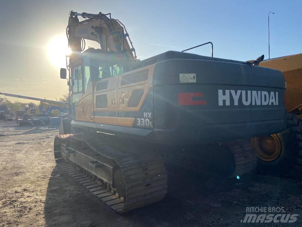 Hyundai HX330L Bageri gusjeničari