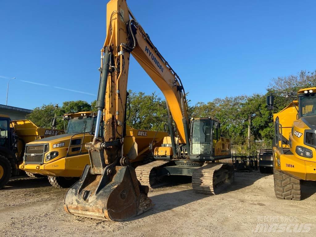 Hyundai HX330L Bageri gusjeničari