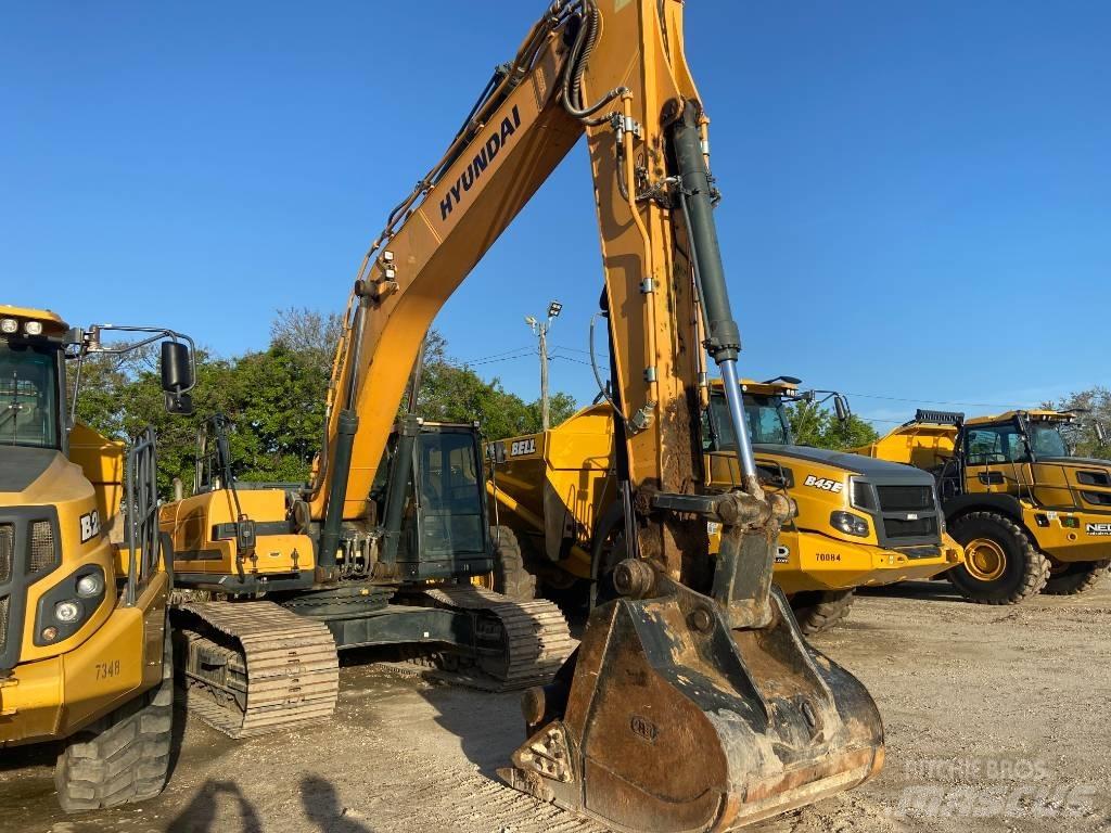 Hyundai HX330L Bageri gusjeničari