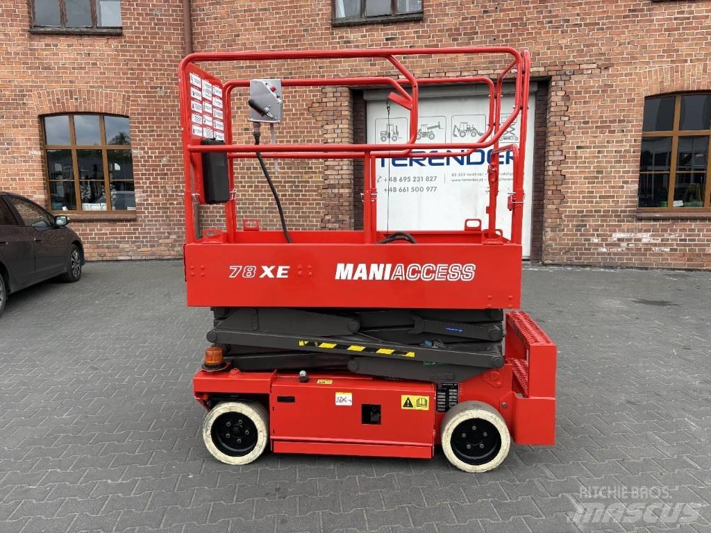 Manitou 78 XE Škaraste platforme