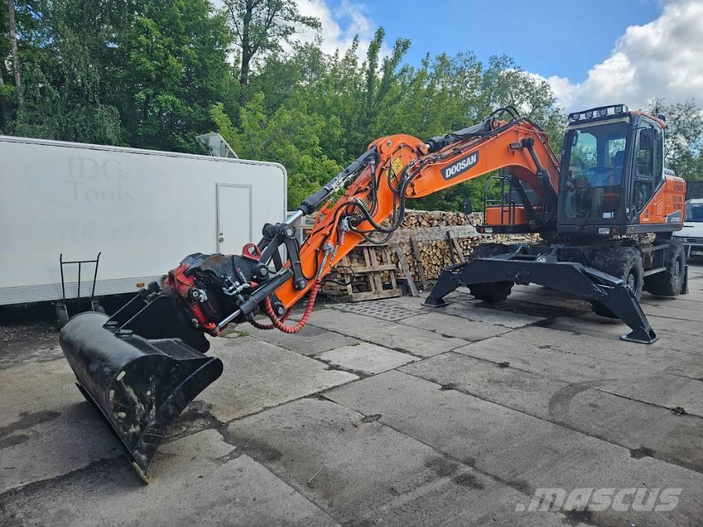 Doosan DX 160 W Bageri na kotačima