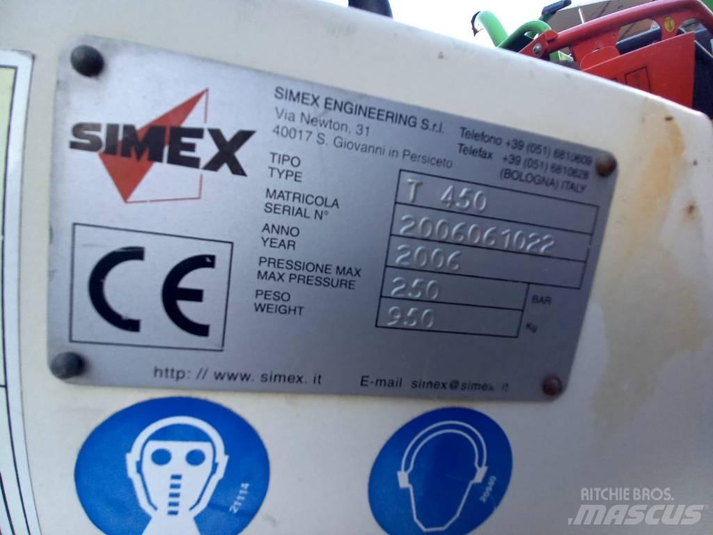 Simex T-450 Rovokopači freze za kanale Trenčeri