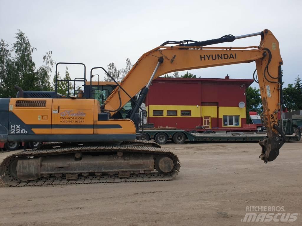 Hyundai HX 220 L Bageri gusjeničari