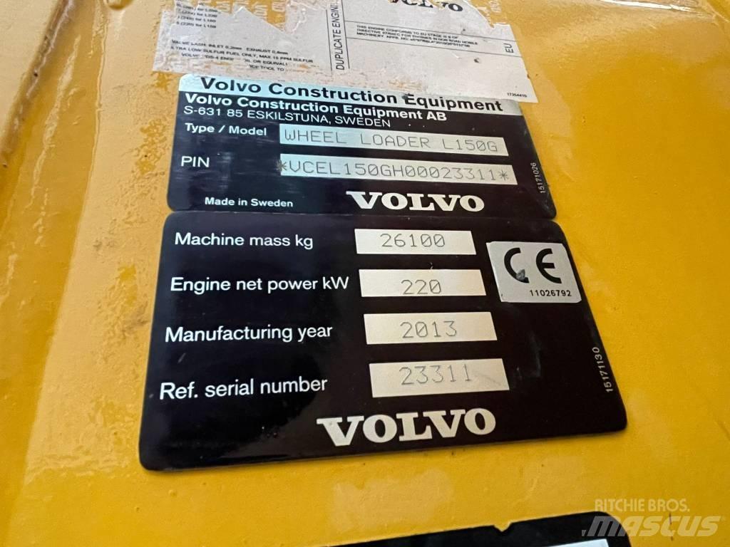 Volvo L 150 G Utovarivači na kotačima