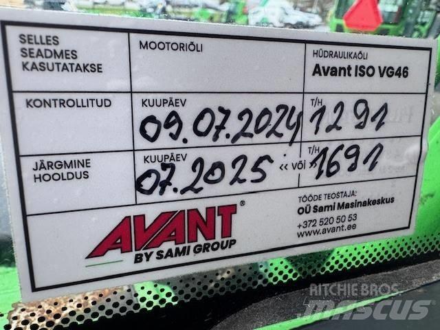 Avant 760 Višenamjenski utovarivači