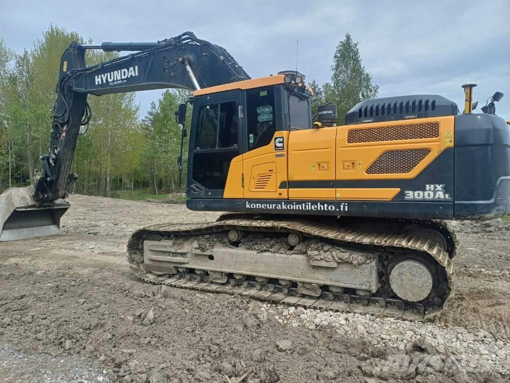 Hyundai HX 300 AL Bageri gusjeničari