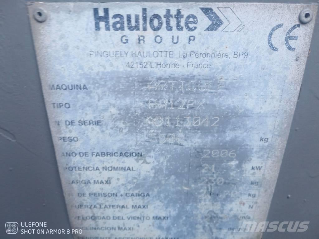 Haulotte HA 12 PX Zglobne podizne platforme