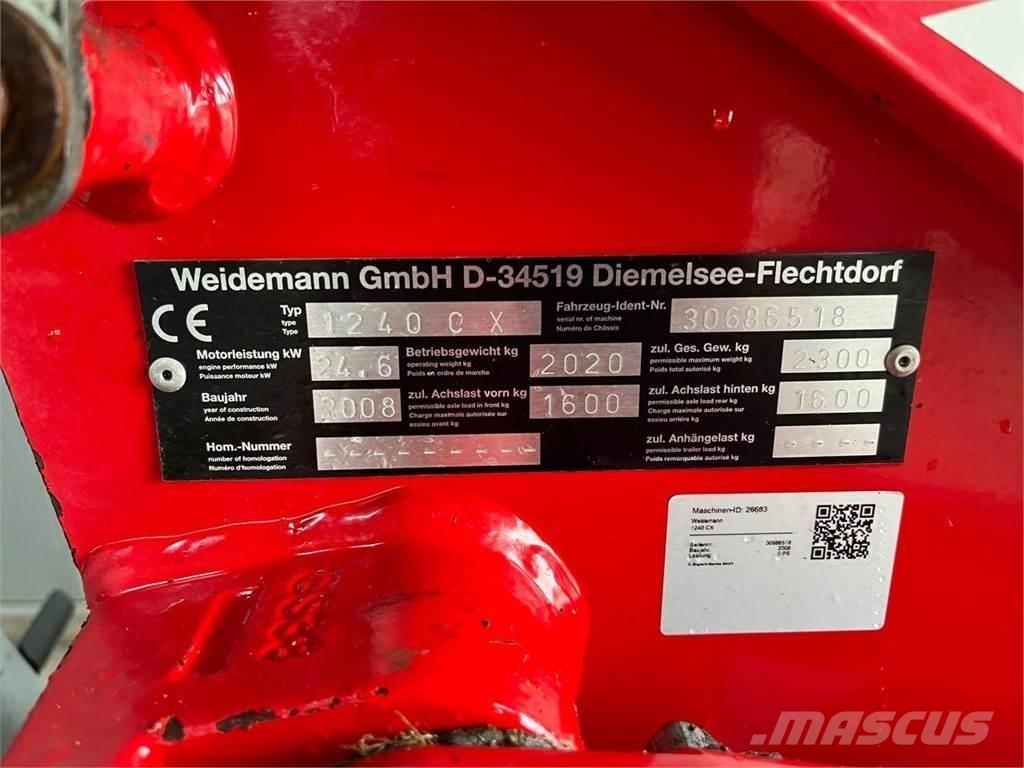 Weidemann 1240 CX Poljoprivreda – ostalo