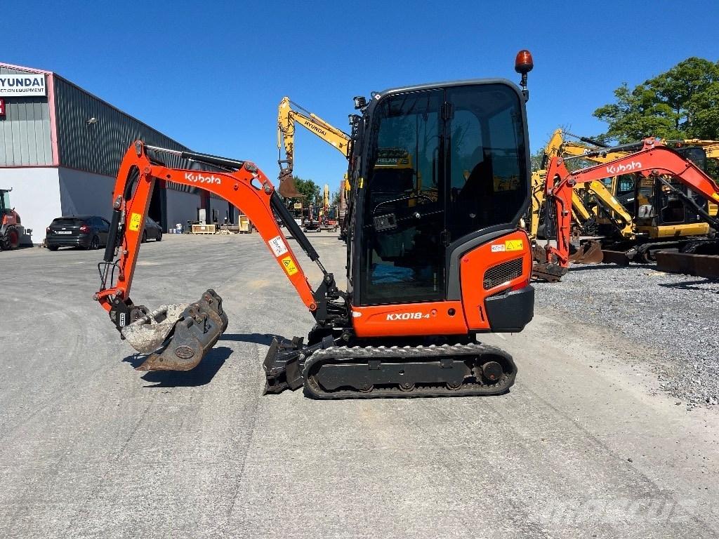Kubota KX 018-4 Mini bageri <7t
