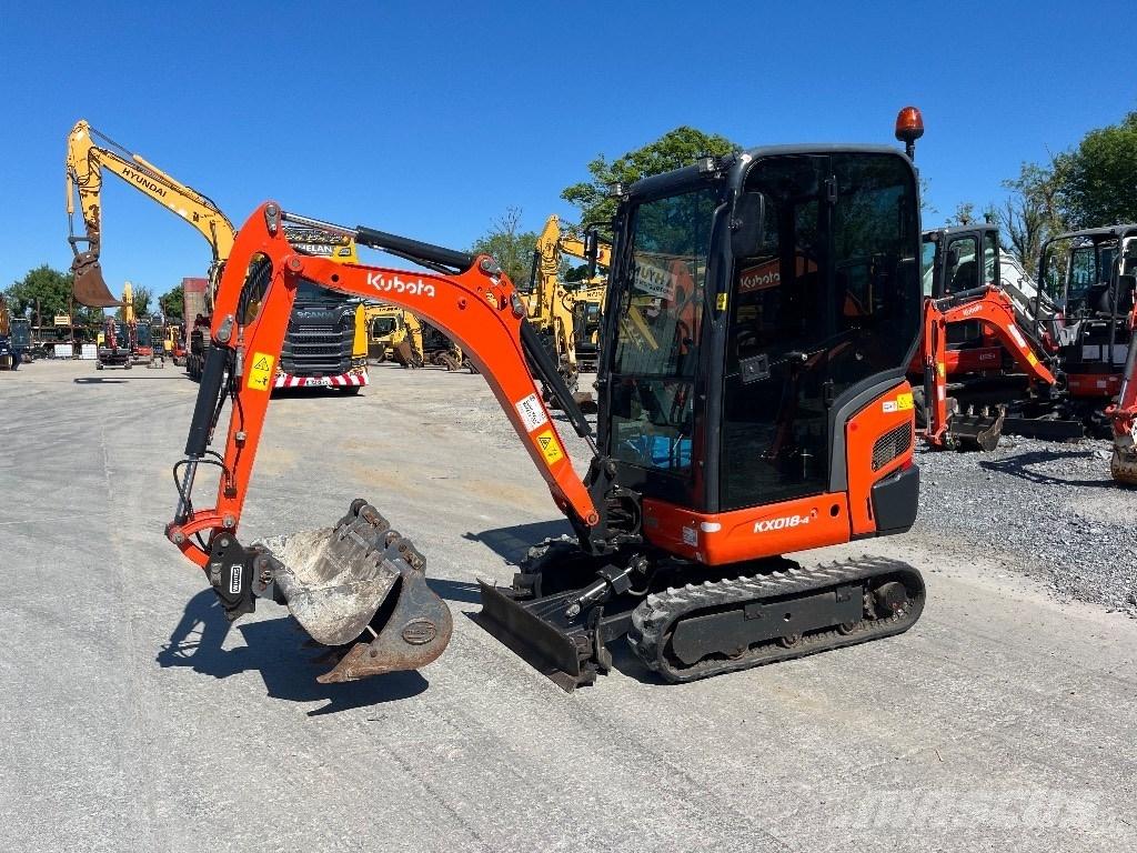 Kubota KX 018-4 Mini bageri <7t
