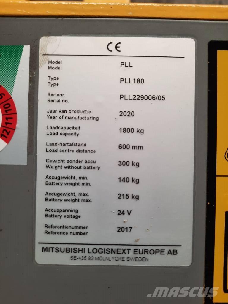 UniCarriers PLL180 Nisko podizni električni viličar