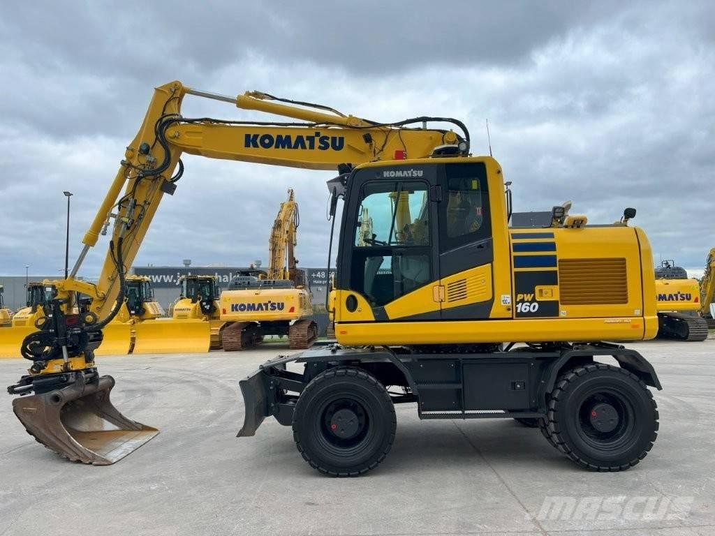 Komatsu PW 160-11 Bageri na kotačima