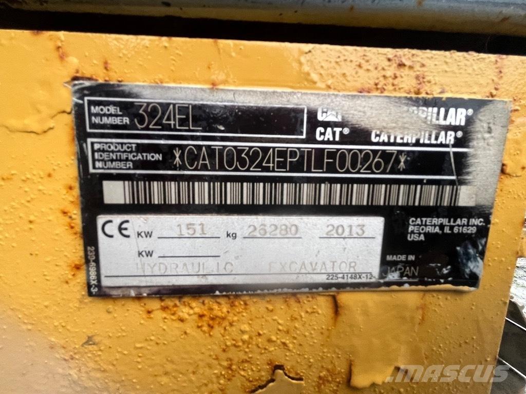 CAT 324 E Bageri gusjeničari