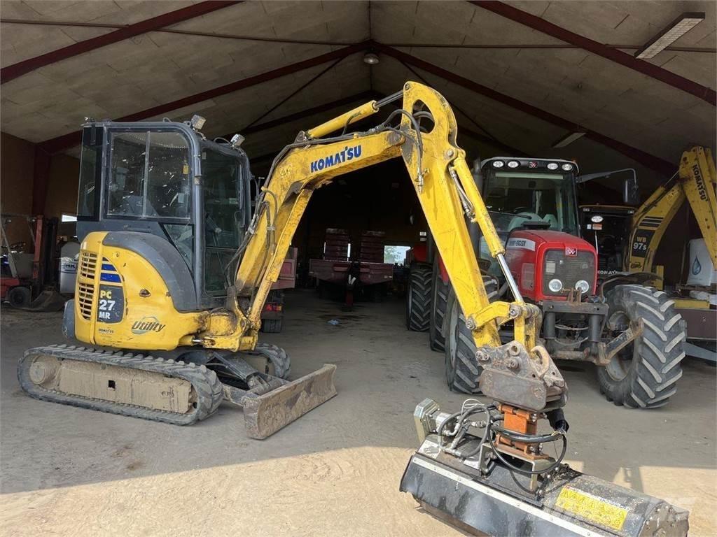 Komatsu PC27MR-2 Bageri na kotačima
