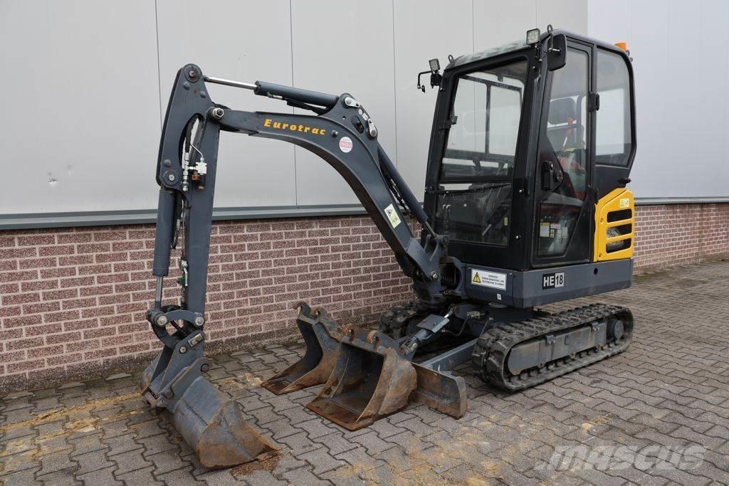 Eurotrac HE18 Mini bageri <7t