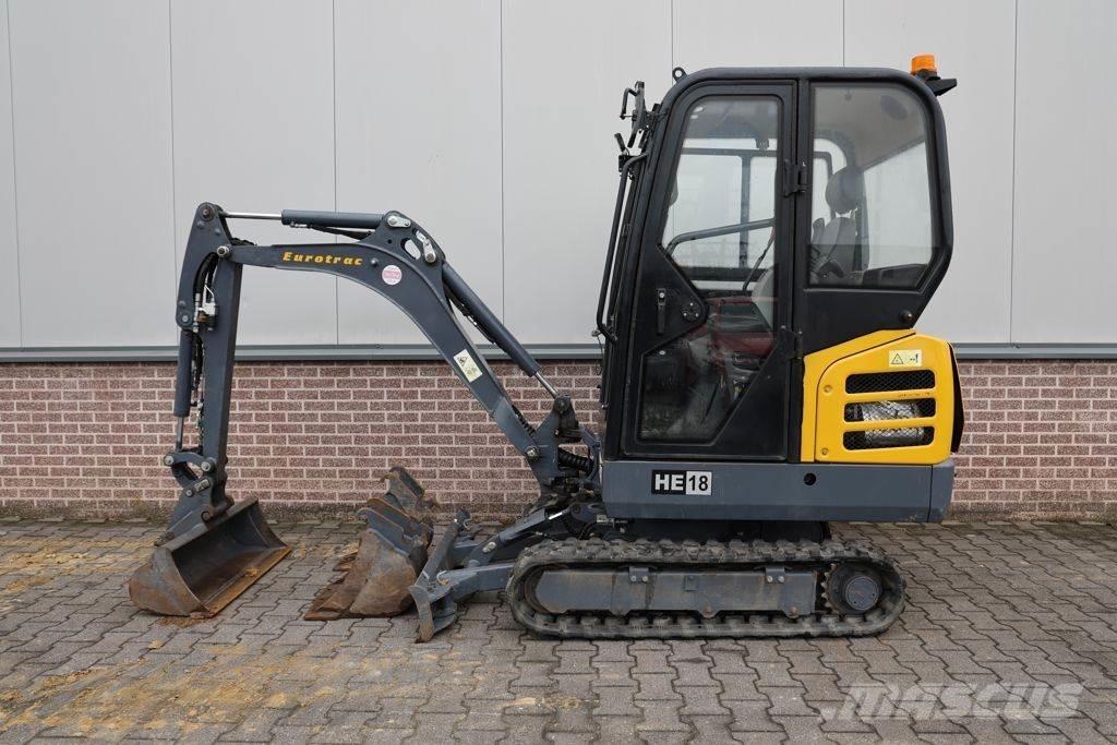 Eurotrac HE18 Mini bageri <7t
