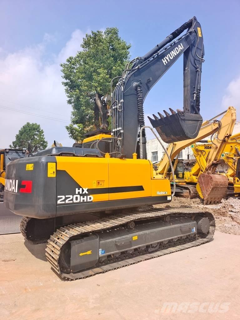 Hyundai HX 220 Bageri gusjeničari
