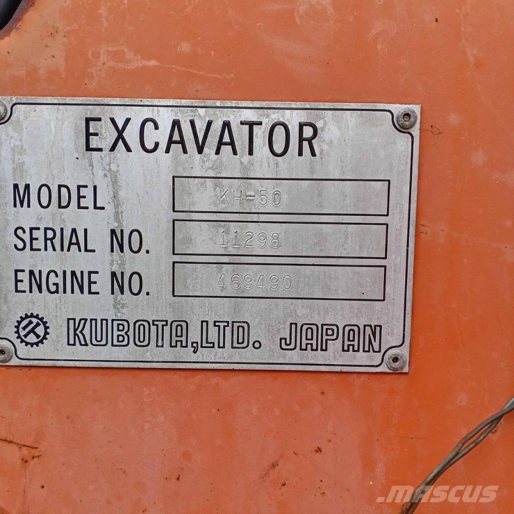 Kubota KH 50 Mini bageri <7t