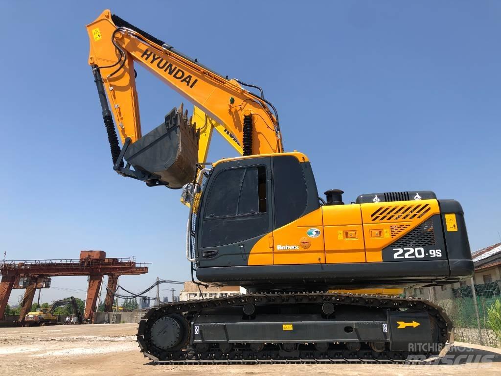 Hyundai R220-9s Bageri gusjeničari