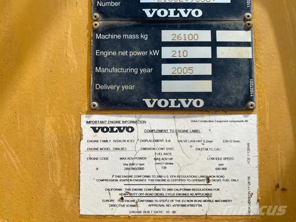 Volvo L 150 E Utovarivači na kotačima