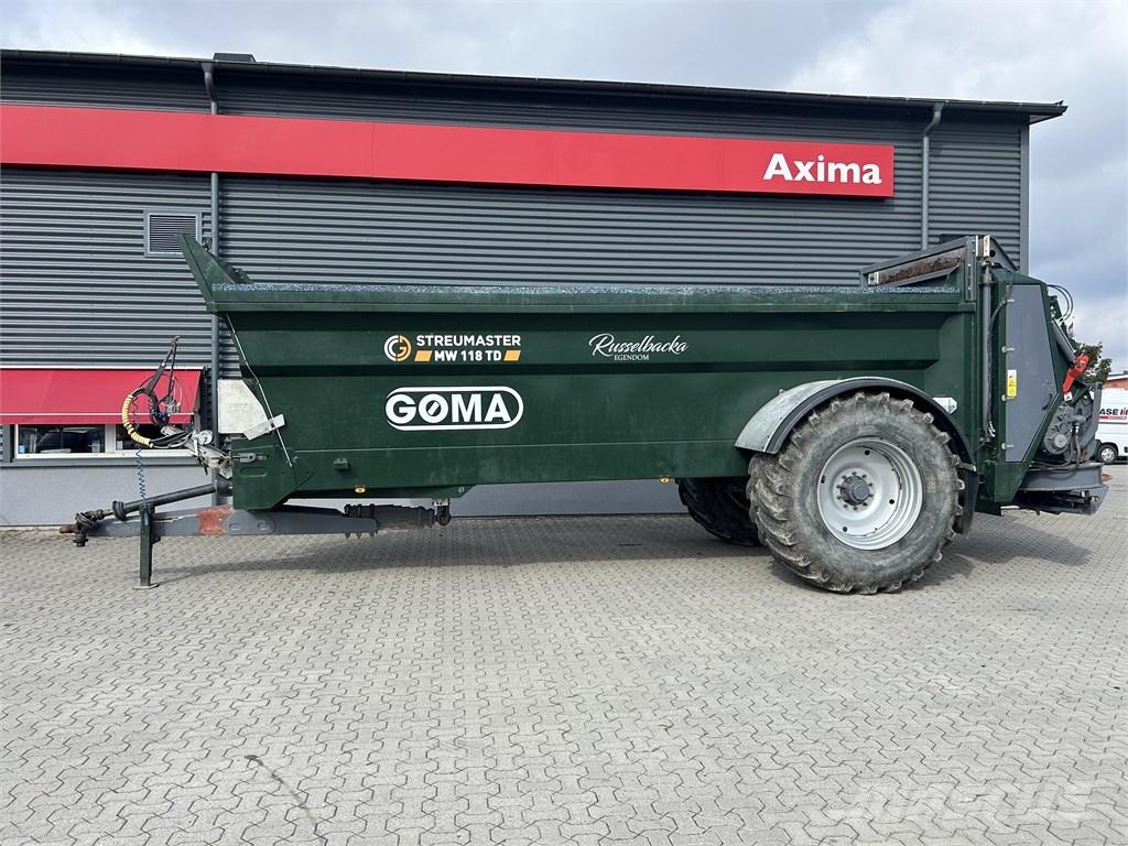 Streumaster MW118TD Rasipači gnojiva