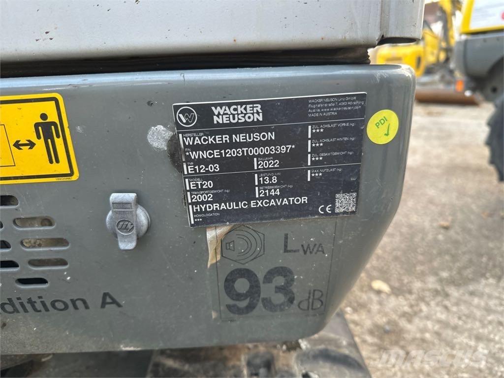 Wacker Neuson ET20 Bageri gusjeničari