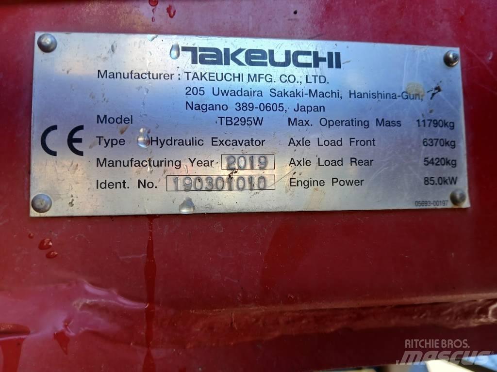 Takeuchi TB 295 W Bageri na kotačima