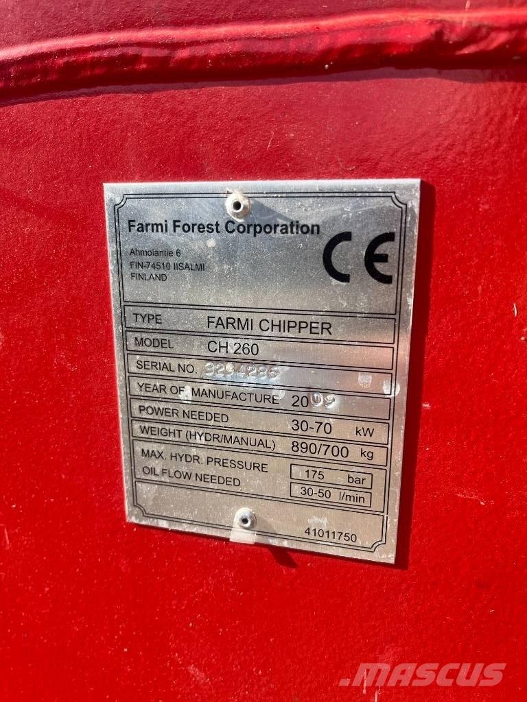 Farmi CH 260 Drobilice za drvo / čiperi