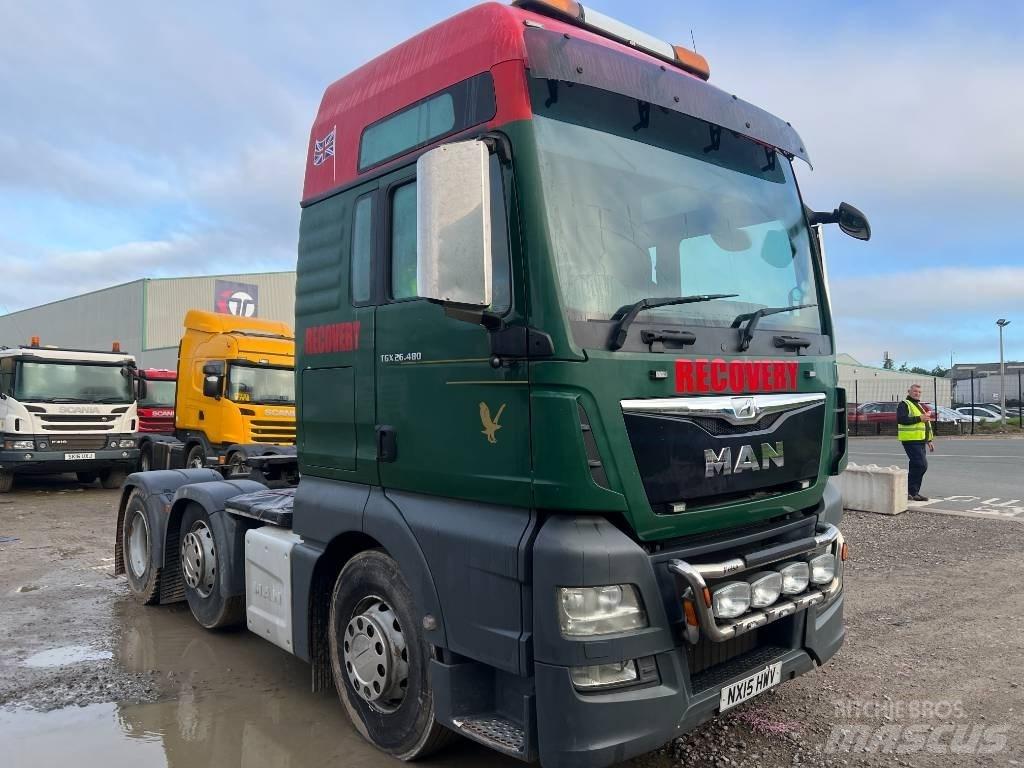 MAN TGX 26.480 Traktorske jedinice