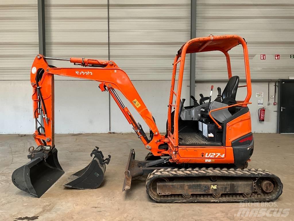 Kubota U 27-4 Mini bageri <7t